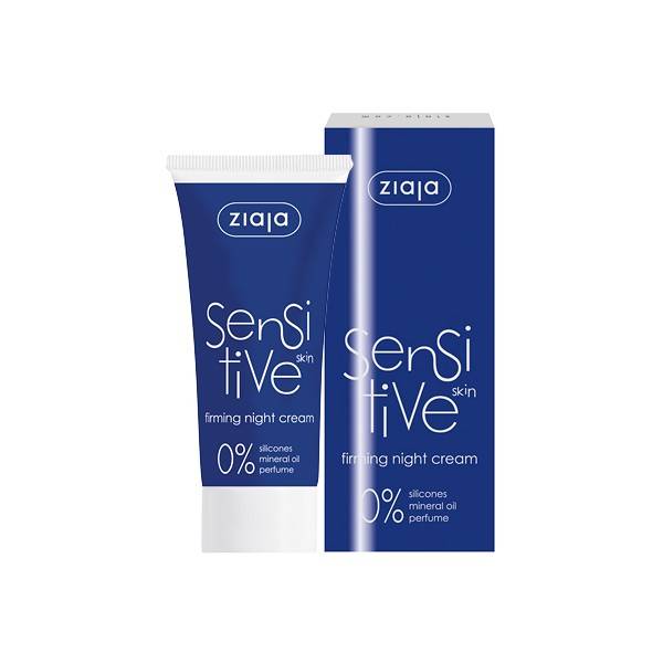 Sensitive Crema reafirmante de noche para pieles sensibles   50 ml