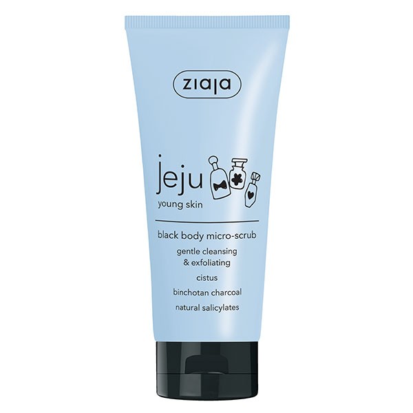 JEJU Microexfoliante corporal negro