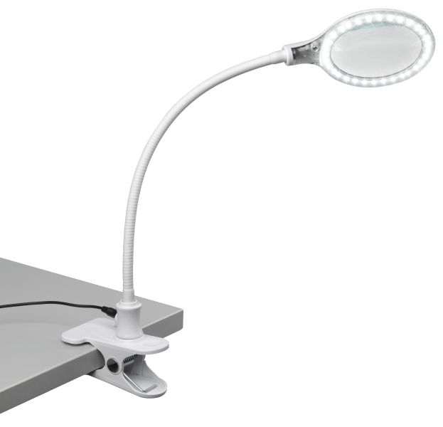 CLAMP MAGNIFIER LAMP 30 LED -3D