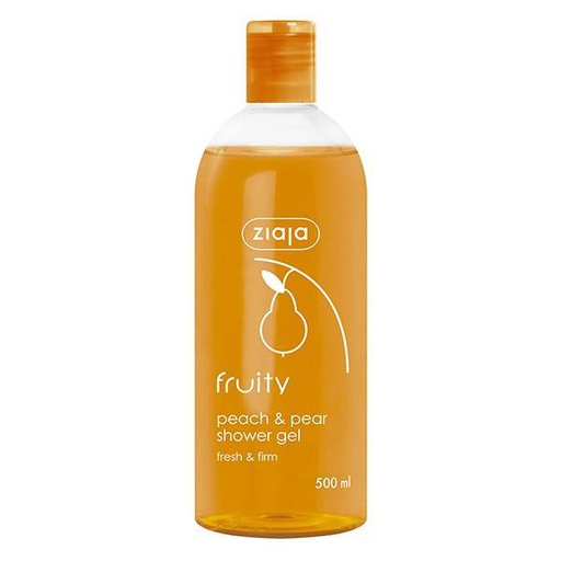 [ZFR16085] Fruity gel de baño de melocotón y pera 500 ml