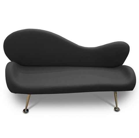 [SE012/NG3] Sillon de espera ICARO Negro 006