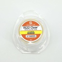 Cinta 1522 Clear - Protesis - 1,9 cm x 2,74 mts Rollo