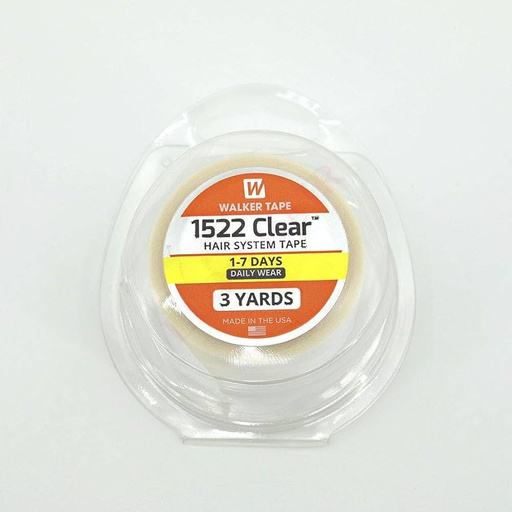 [clear1522] Cinta 1522 Clear - Protesis - 1,9 cm x 2,74 mts Rollo