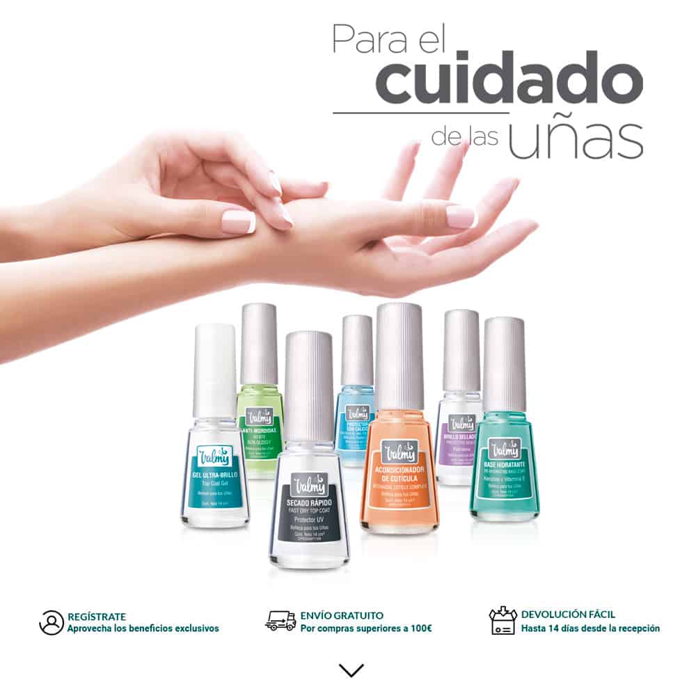 Valmy Química Endurecedora con Ajo y Limón - Sin Formaldehido Vegano 7Free 14 ml