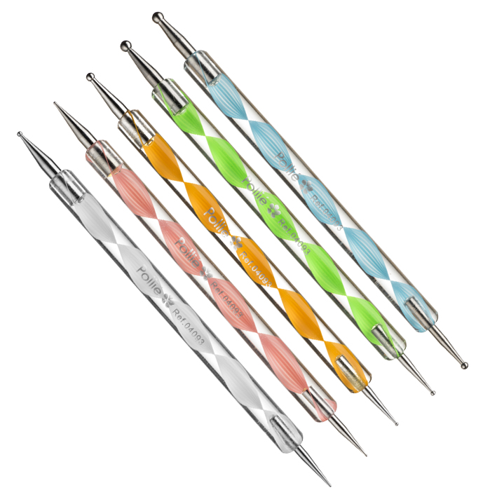 SET 5 DOTTING TOOL PUNZONES DECORACION        