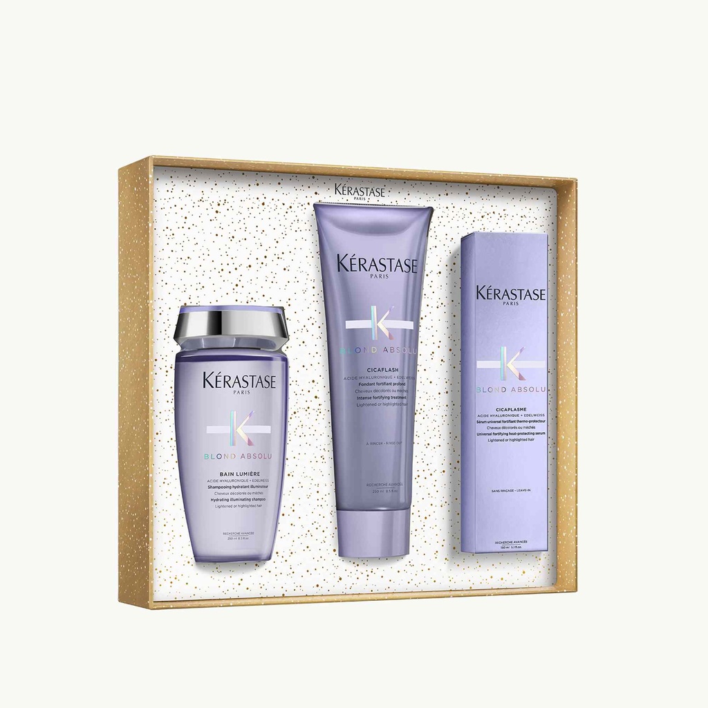 Cofre Holidays Fondant Blond Absolu Trio 2025