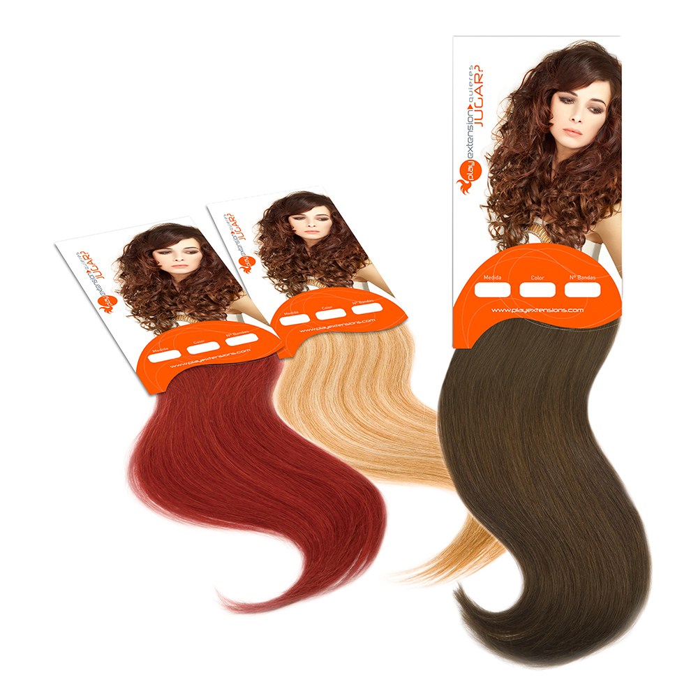 Extension Adhesiva Cabello Natural 20 Und