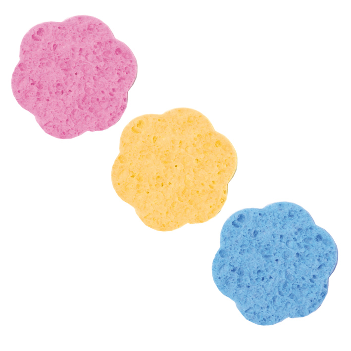 ESPONJA DESMAQUILLAR CELULOSA 70 MM           