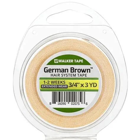 German Brown Tape Rolls - 3/4" x 3yds Tape Roll