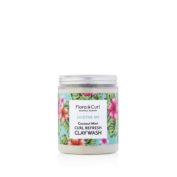 Coconut Mint Curl Refresh Clay Wash - 260g