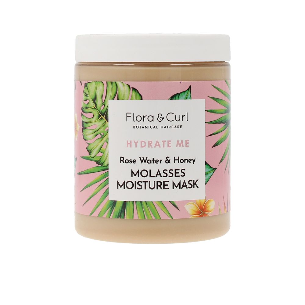 Flora &amp; Curl Rose Water &amp; Honey Molasses Moisture Mask 300 Ml