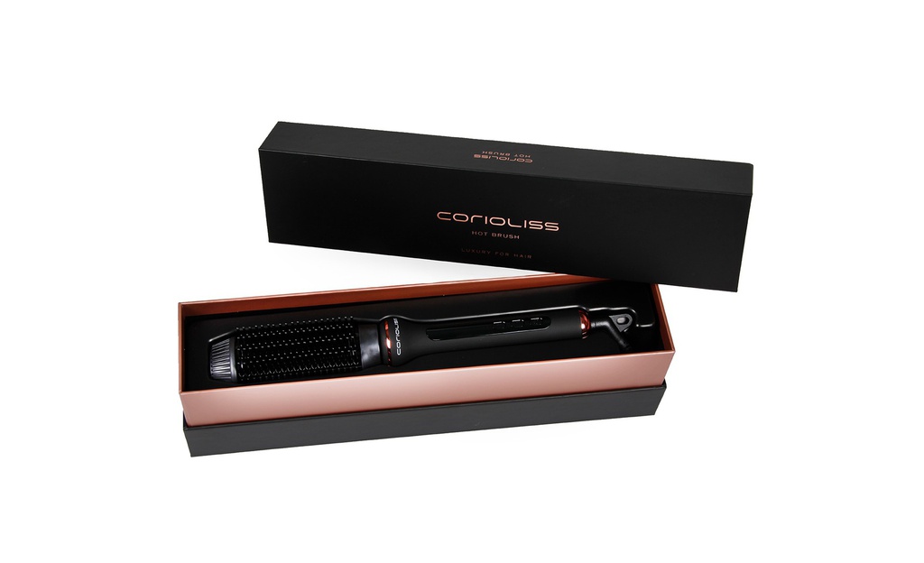 Hot Brush Black Soft Touch Copper