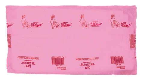 [02791/70       ] BOLSA 30 CAPAS UN USO 90X118 ROSA             