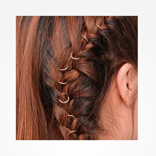 [BFUTI43471] Anillas Decorativas Con Estrellas Para El Cabello